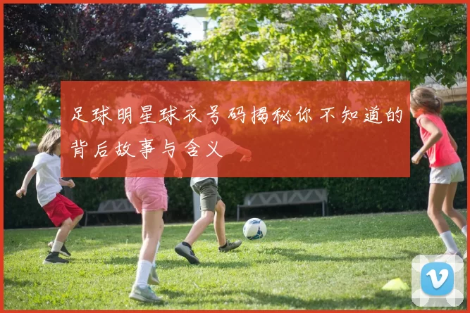 足球明星球衣号码揭秘你不知道的背后故事与含义